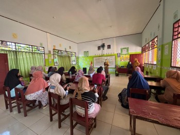 SOSIALISASI ORANG TUA SISWA VAKSIN TETANUS DARI PKM