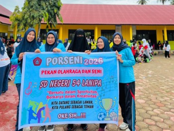 PEMBUKAAN PORSENI SD KECAMATAN PONRANG SELATAN